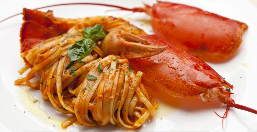 Linguine-gragnano all'aragosta