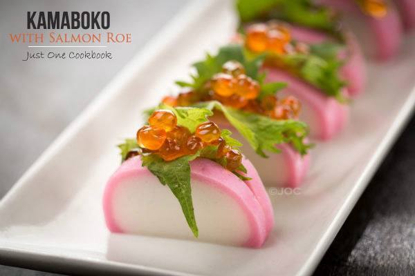 Kamaboko-with-Salmon-Roe