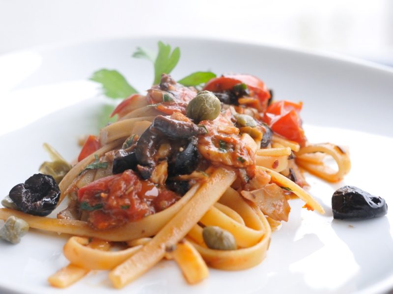 puttanesca di baccalà
