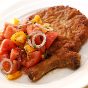 cotoletta milanese patate fritte