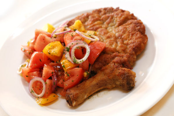 cotoletta milanese patate fritte