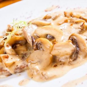 scaloppine ai funghi