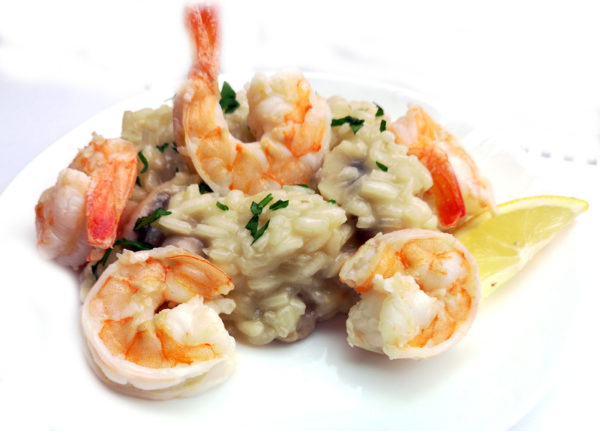 Risotto agli scampi